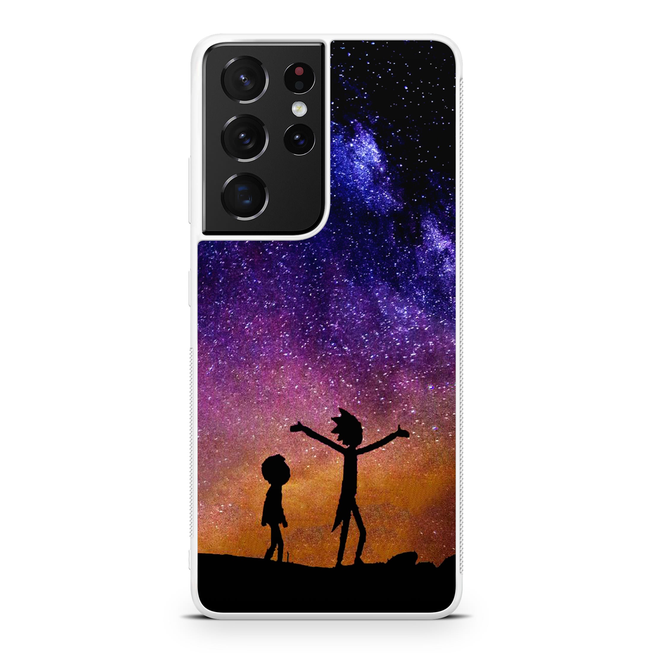 Rick And Morty Space Nebula Galaxy S21 Ultra Case