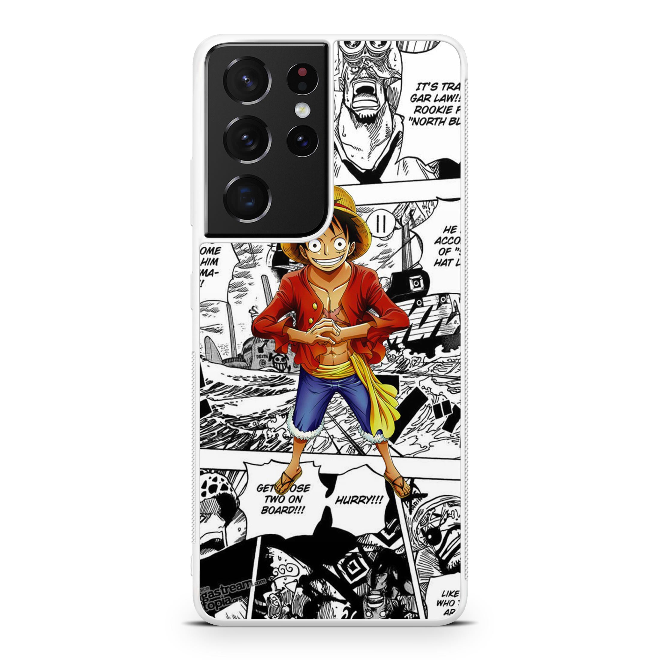 One Piece Luffy Comics Galaxy S21 Ultra Case
