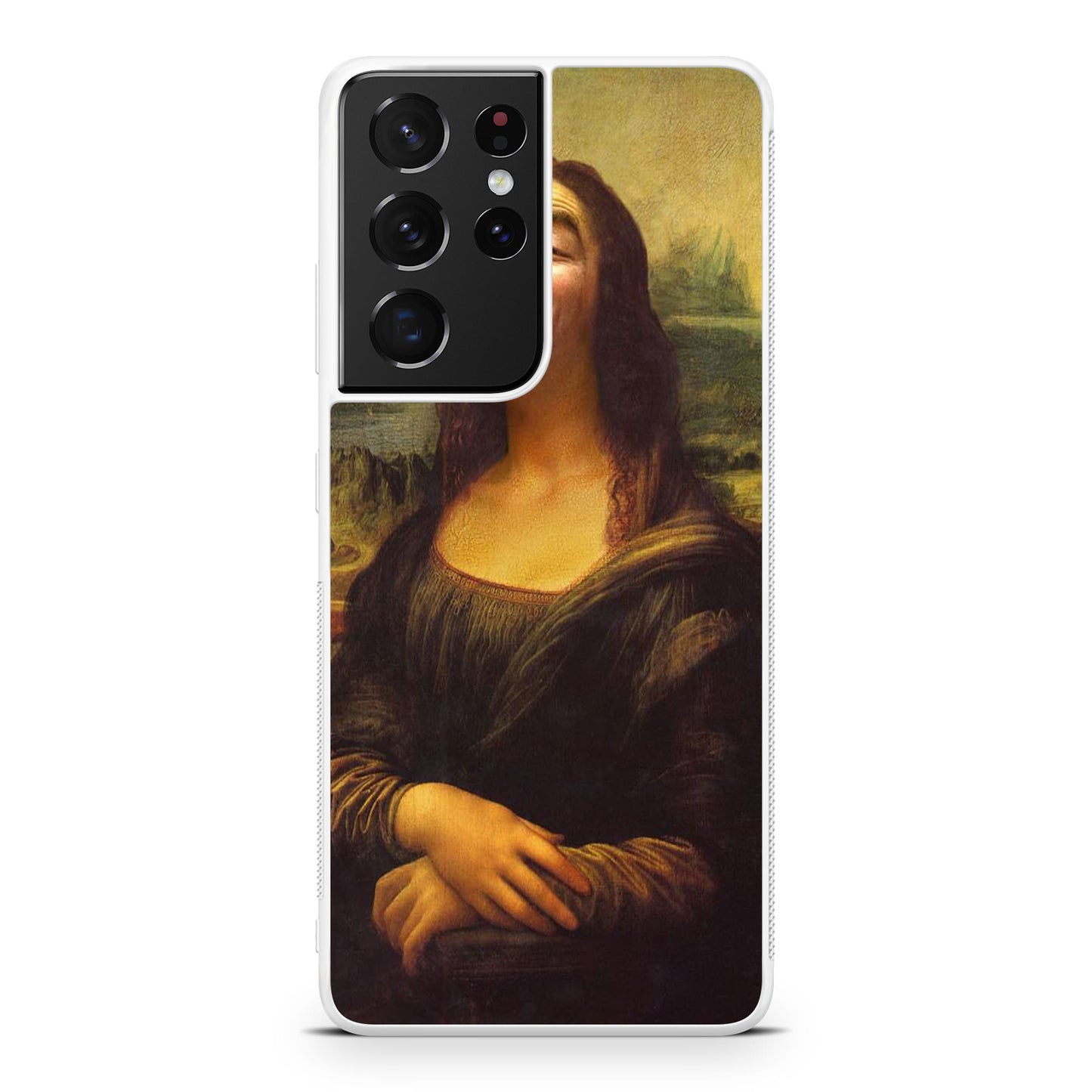 Rowan Atkinson Monalisa Funny Galaxy S21 Ultra Case