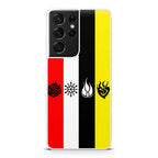 RWBY All Symbols Galaxy S21 Ultra Case