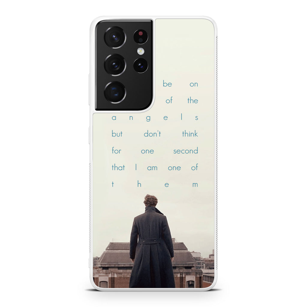Sherlock Holmes Quote Galaxy S21 Ultra Case