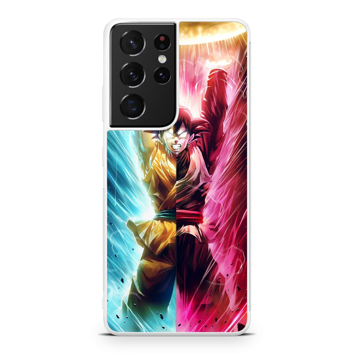 Spirit Bomb Split Goku Dragon Ball Galaxy S21 Ultra Case