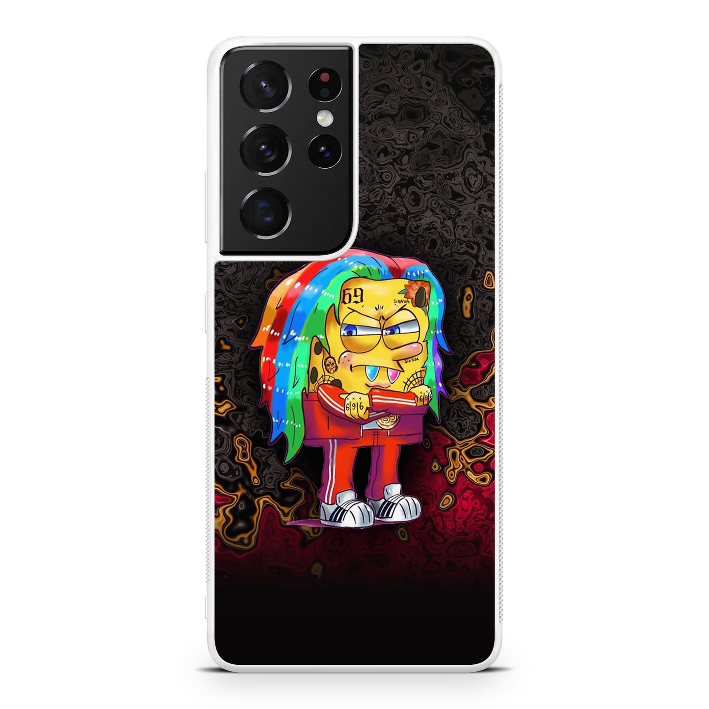 Sponge Hypebeast 69 Mode Galaxy S21 Ultra Case