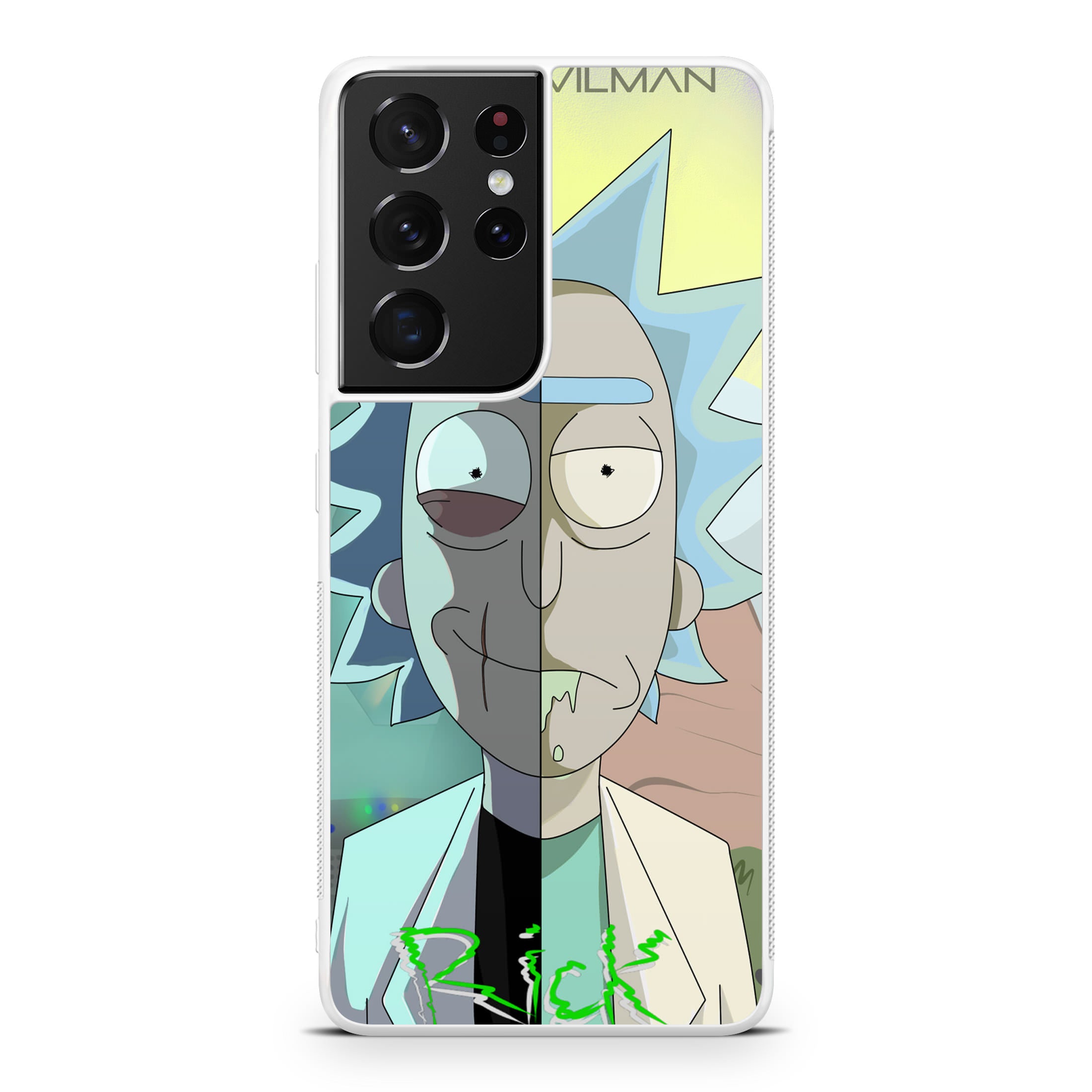 Super Evil Man Rick And Rick Galaxy S21 Ultra Case