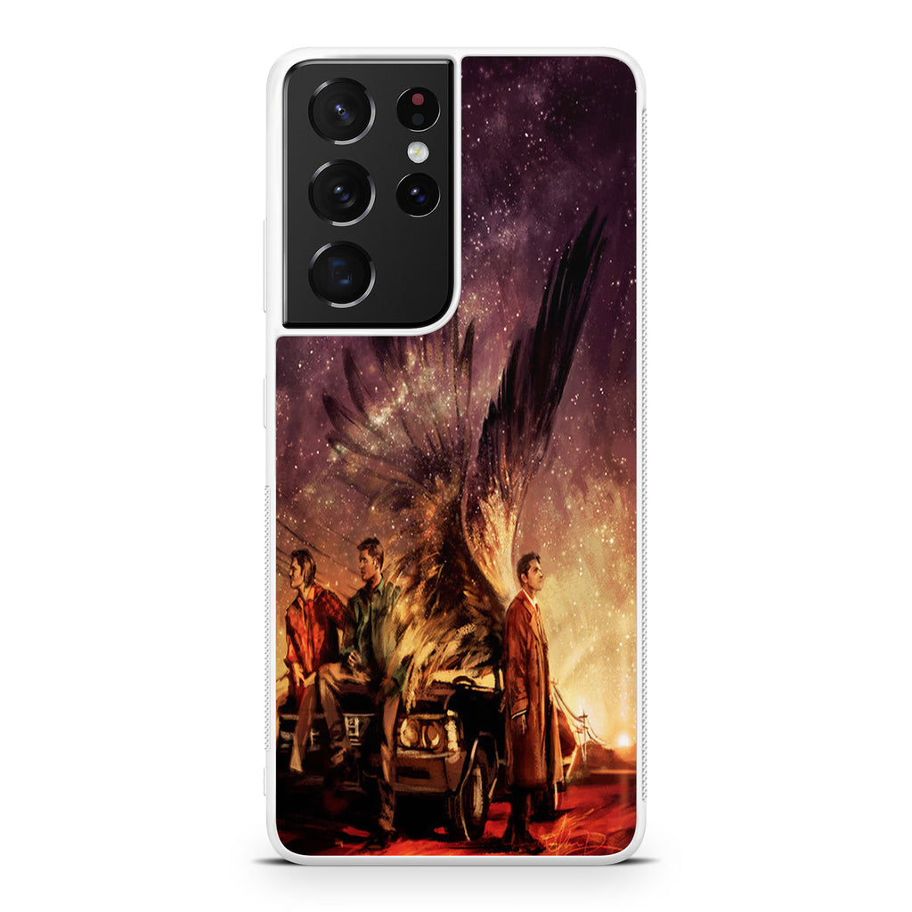Supernatural Painting Art Galaxy S21 Ultra Case