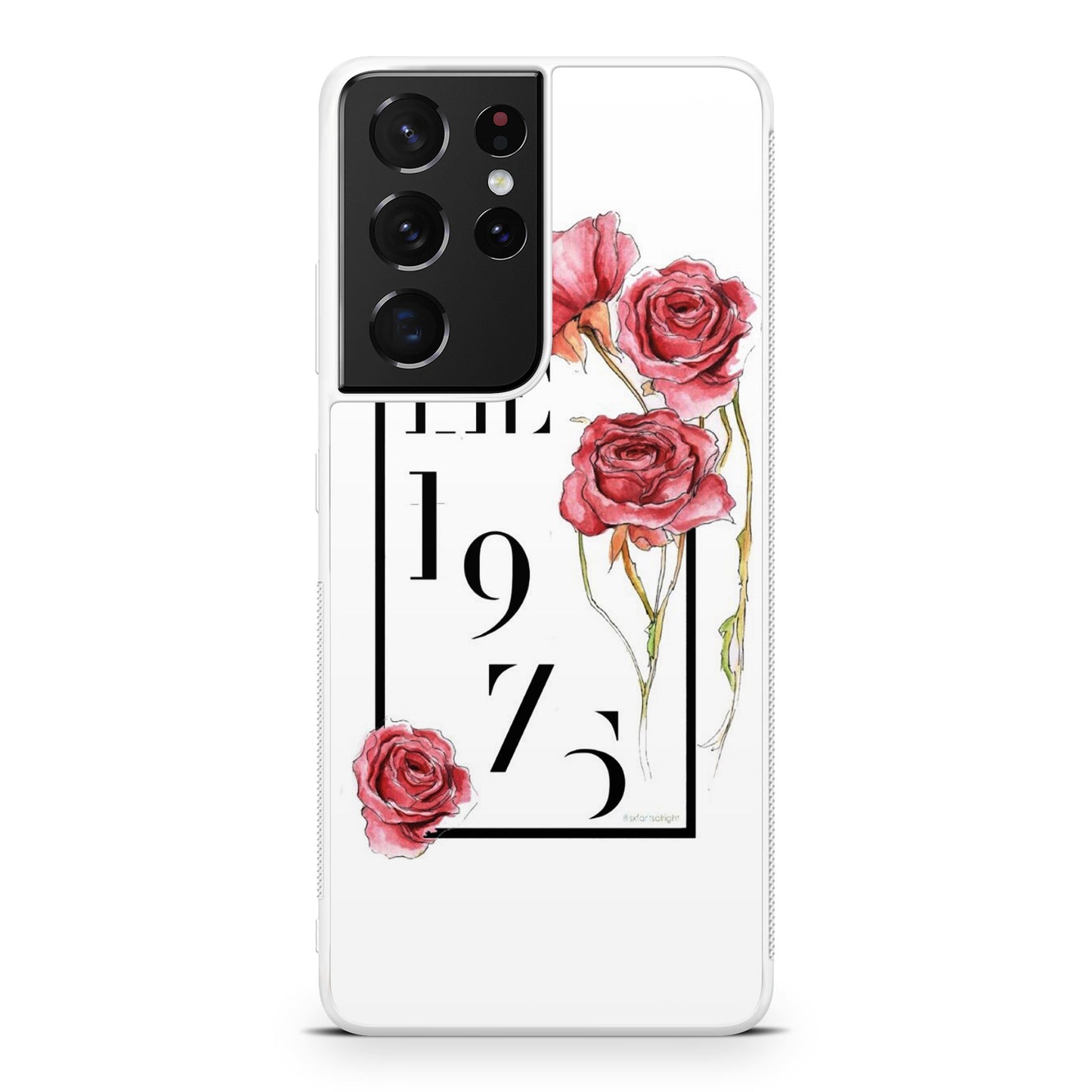 The 1975 Rose Galaxy S21 Ultra Case
