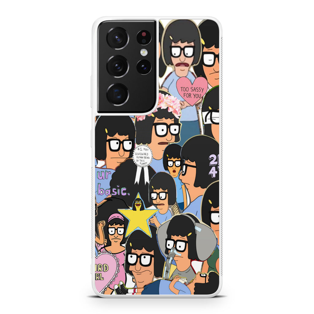 Tina Belcher Collage Galaxy S21 Ultra Case