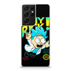 Tiny Rick Let Me Out Galaxy S21 Ultra Case