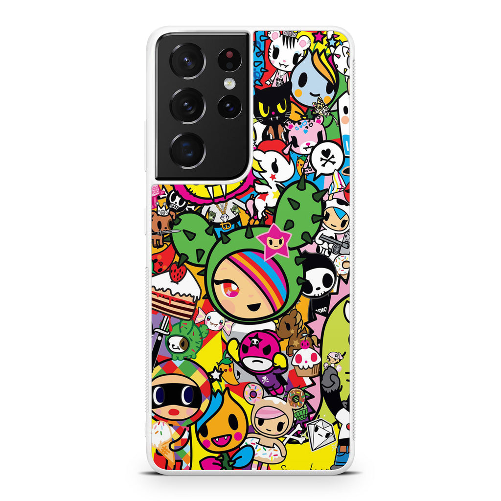 Tokidoki Characters Galaxy S21 Ultra Case