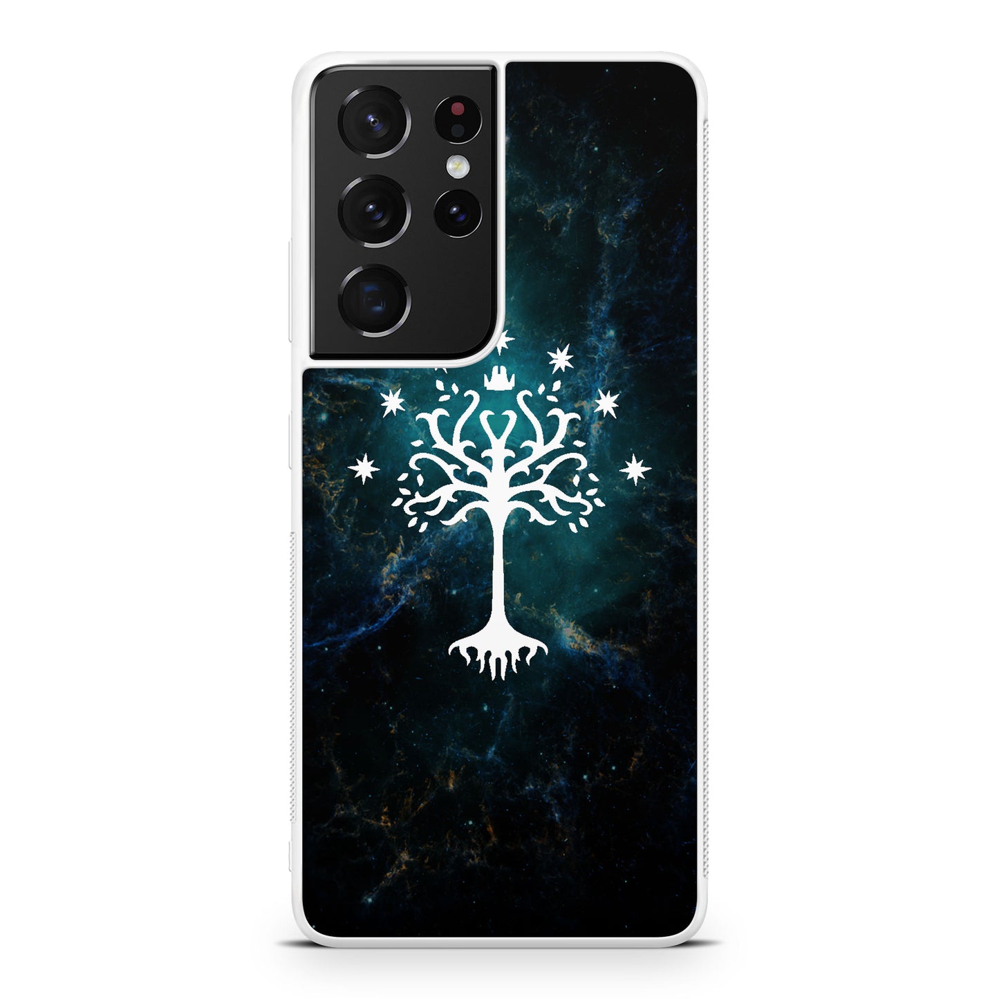 White Tree Of Gondor In Space Nebula Galaxy S21 Ultra Case