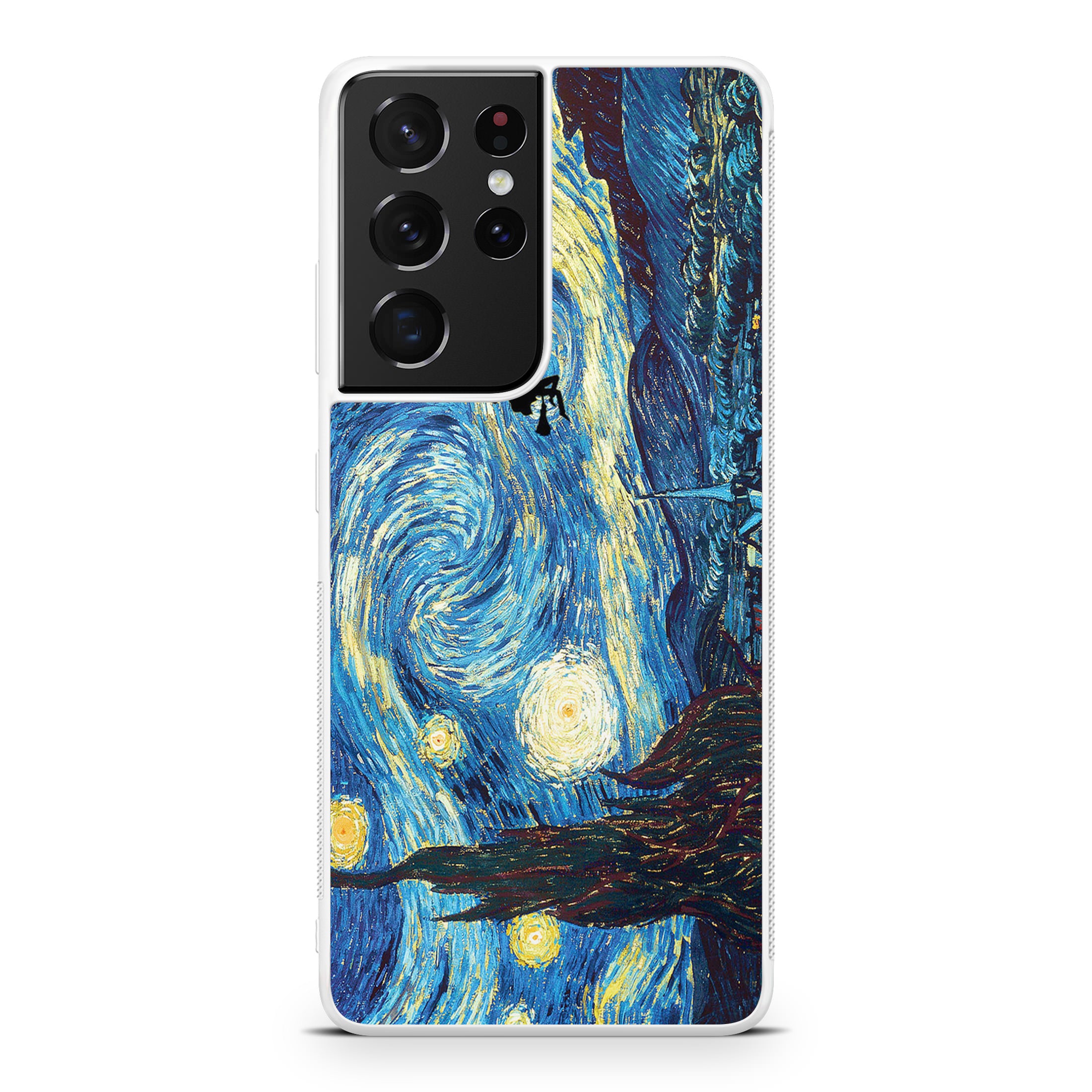 Witch Flying In Van Gogh Starry Night Galaxy S21 Ultra Case