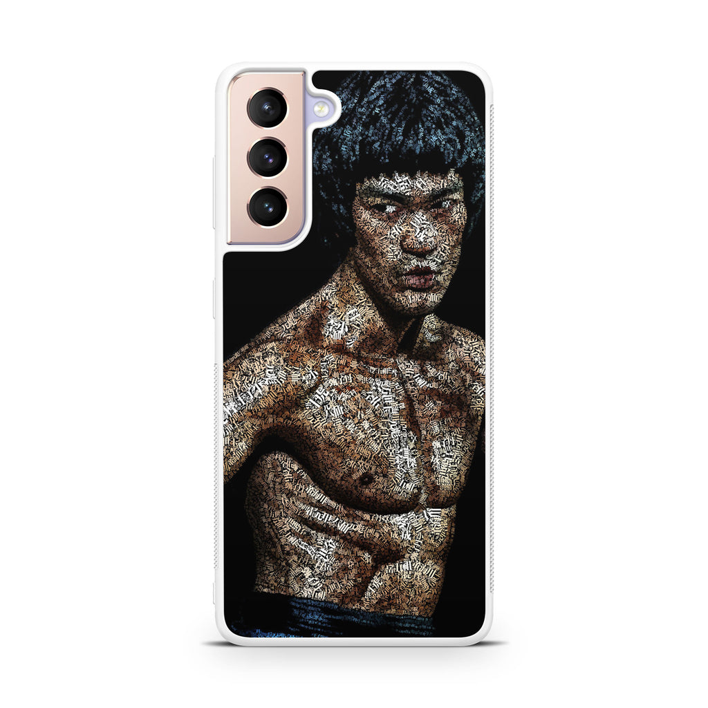 Bruce Lee Typograph Galaxy S21 / S21 Plus / S21 FE 5G Case
