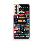 Friends TV Show Quotes Poster Galaxy S21 / S21 Plus / S21 FE 5G Case