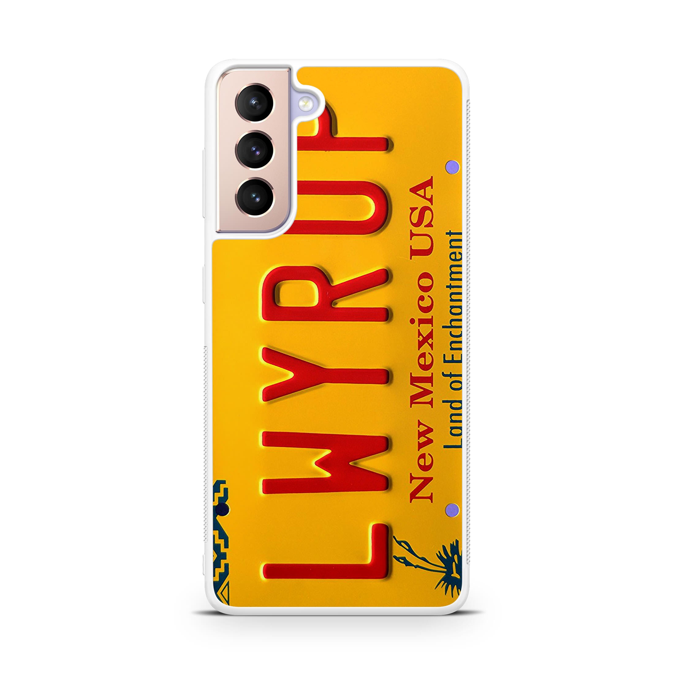 LWYRUP License Plate Galaxy S21 / S21 Plus / S21 FE 5G Case
