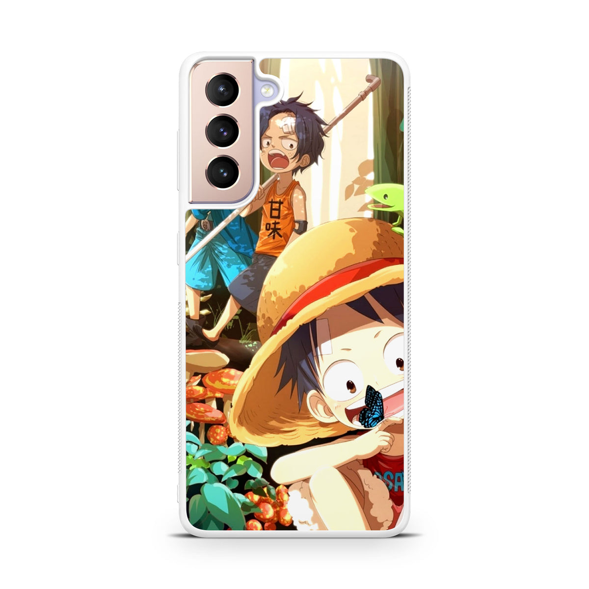 One Piece Little Sabo Ace Luffy Cute Galaxy S21 / S21 Plus / S21 FE 5G Case