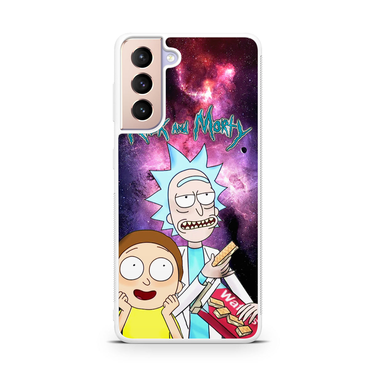 Rick And Morty Nebula Space Galaxy S21 / S21 Plus / S21 FE 5G Case