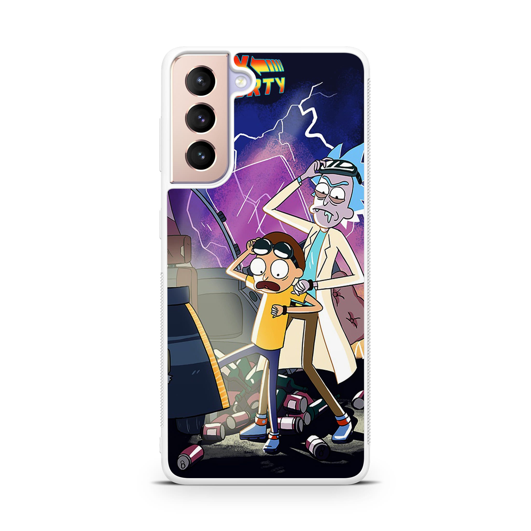Rick And Morty Back To The Future Galaxy S21 / S21 Plus / S21 FE 5G Case