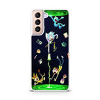 Rick And Morty Portal Fall Galaxy S21 / S21 Plus / S21 FE 5G Case