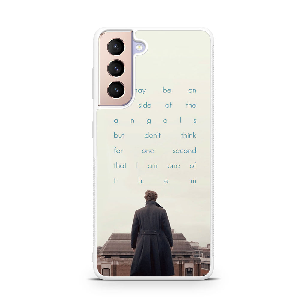 Sherlock Holmes Quote Galaxy S21 / S21 Plus / S21 FE 5G Case