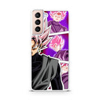 Super Goku Black Rose Collage Galaxy S21 / S21 Plus / S21 FE 5G Case