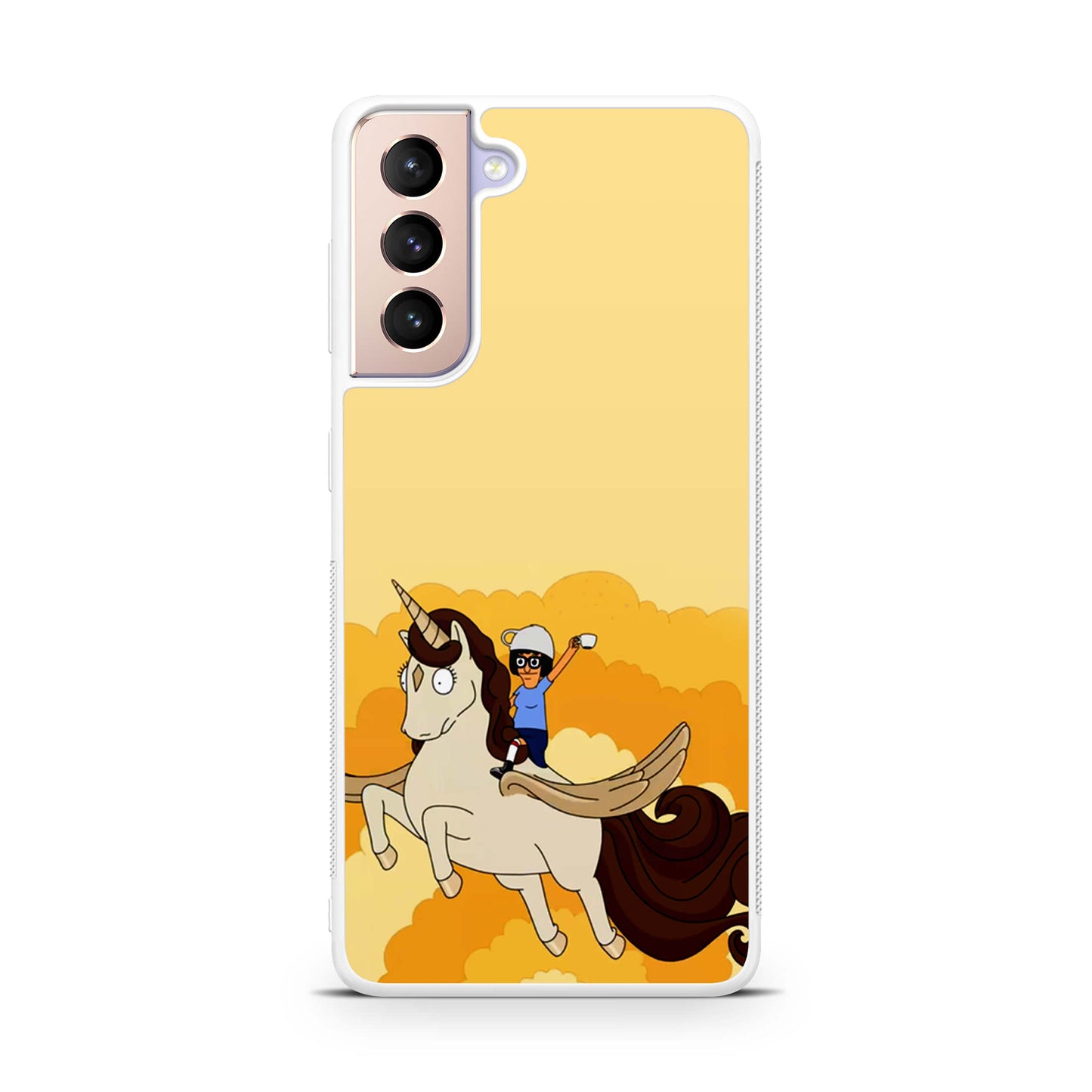 Tina Belcher And Unicorn Galaxy S21 / S21 Plus / S21 FE 5G Case
