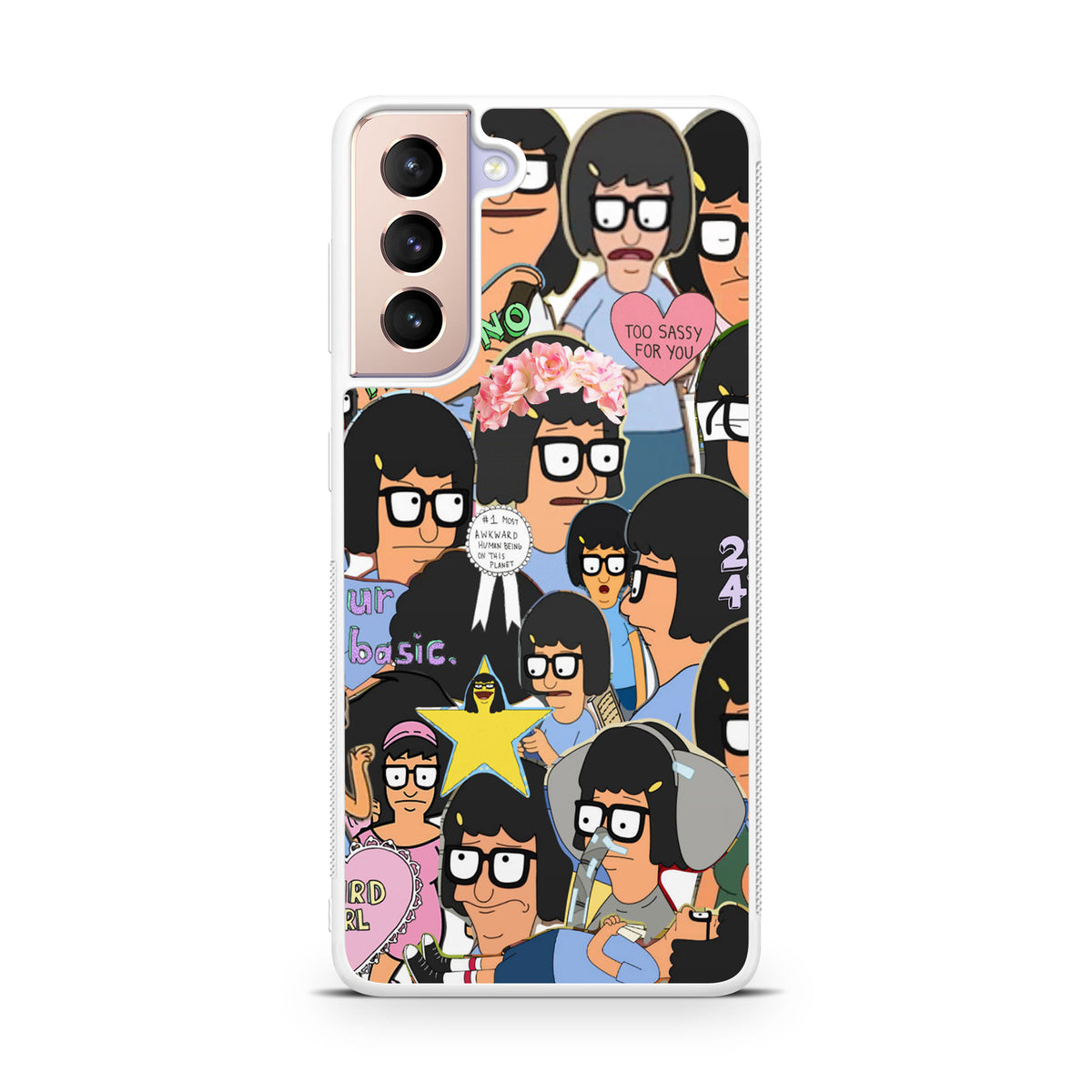 Tina Belcher Collage Galaxy S21 / S21 Plus / S21 FE 5G Case