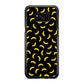 Bananas Fruit Pattern Black Galaxy S8 Plus Case