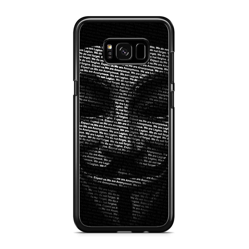 Guy Fawkes Mask Anonymous Galaxy S8 Case