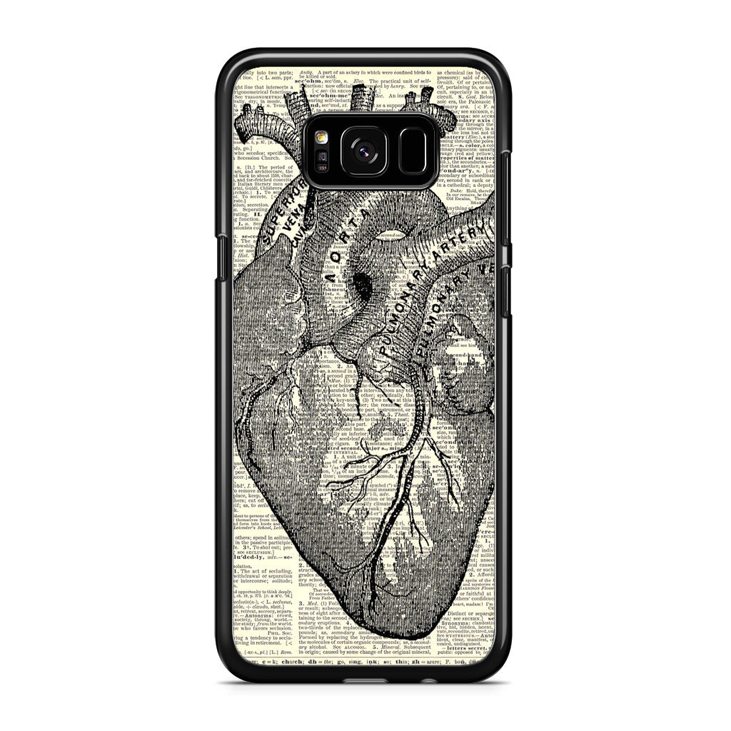 Heart Book Art Galaxy S8 Case