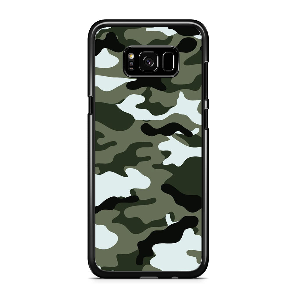 Military Green Camo Galaxy S8 Case