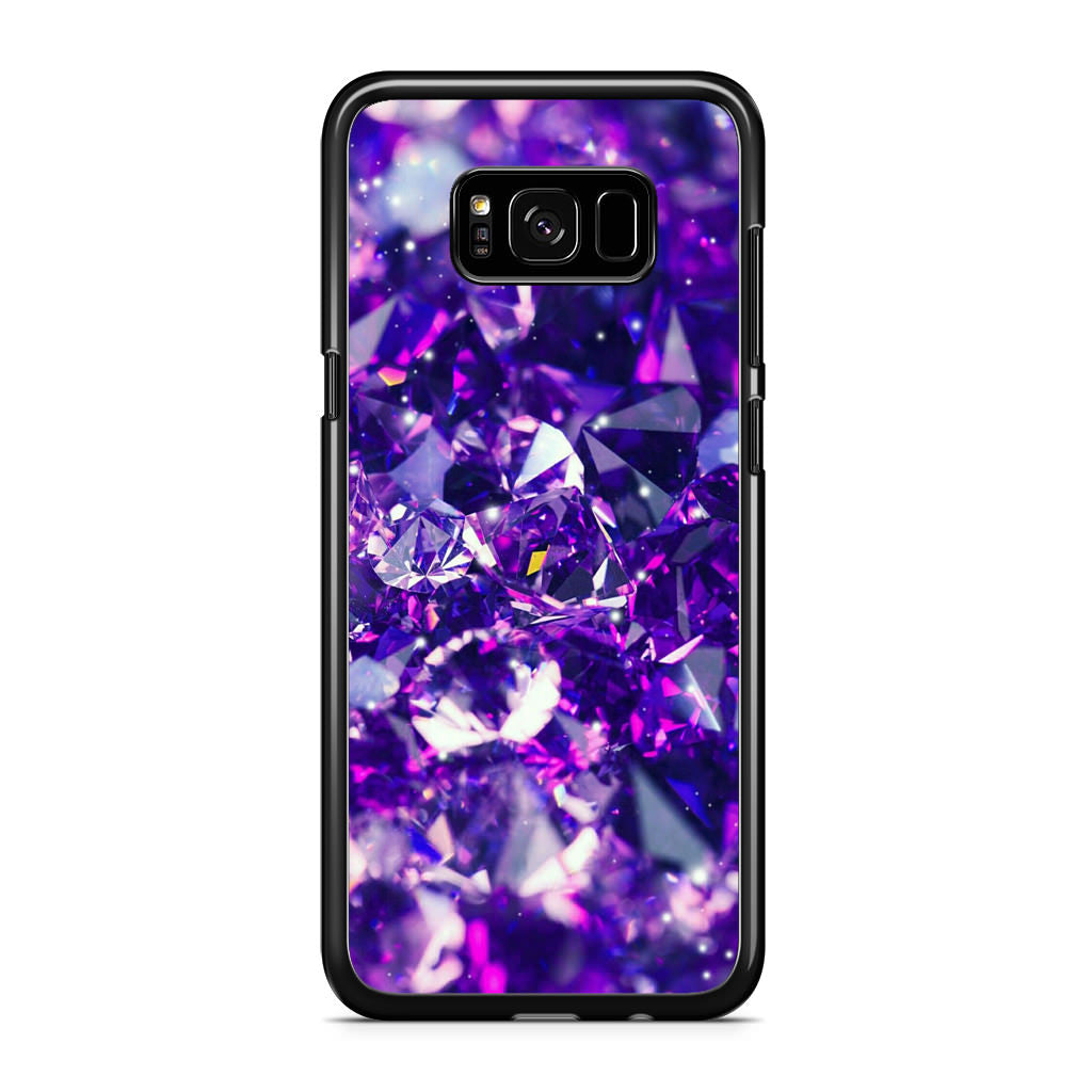 Purple Crystal Galaxy S8 Case