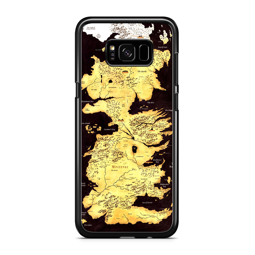 Westeros Map Galaxy S8 Case