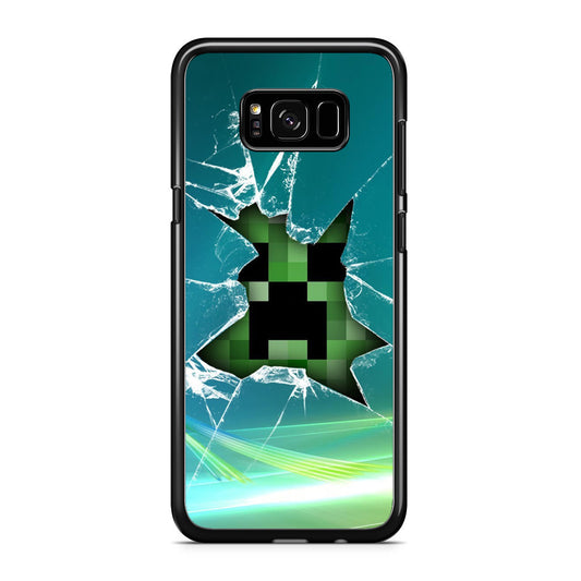 Creeper Glass Broken Green Galaxy S8 Plus Case