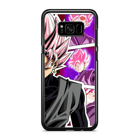 Super Goku Black Rose Collage Galaxy S8 Case