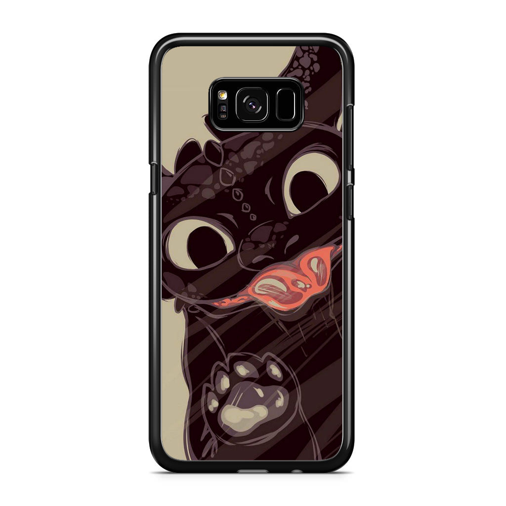 Toothless Dragon Art Galaxy S8 Case