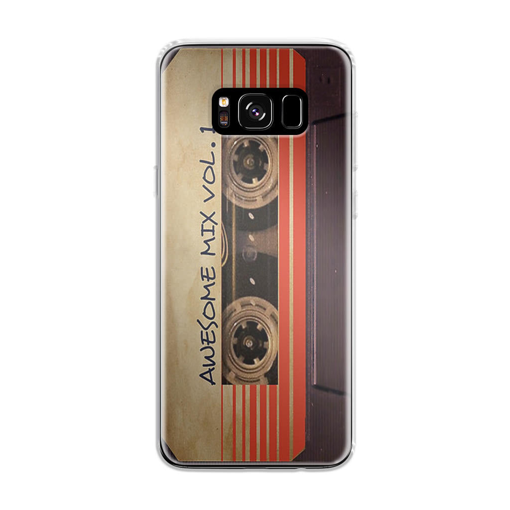 Awesome Mix Vol 1 Cassette Galaxy S8 Case