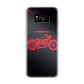 Motorcycle Red Art Galaxy S8 Case