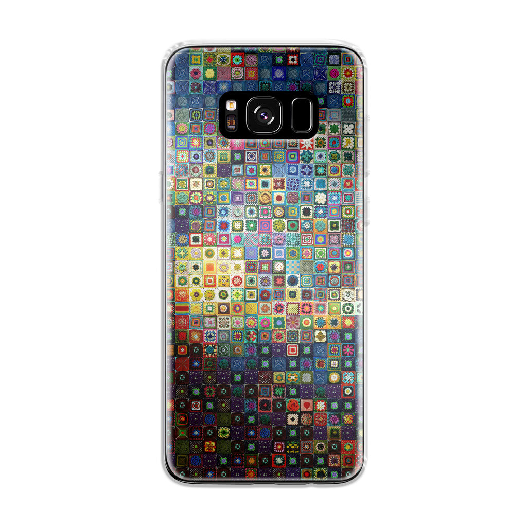 Starry Night Tiles Galaxy S8 Case