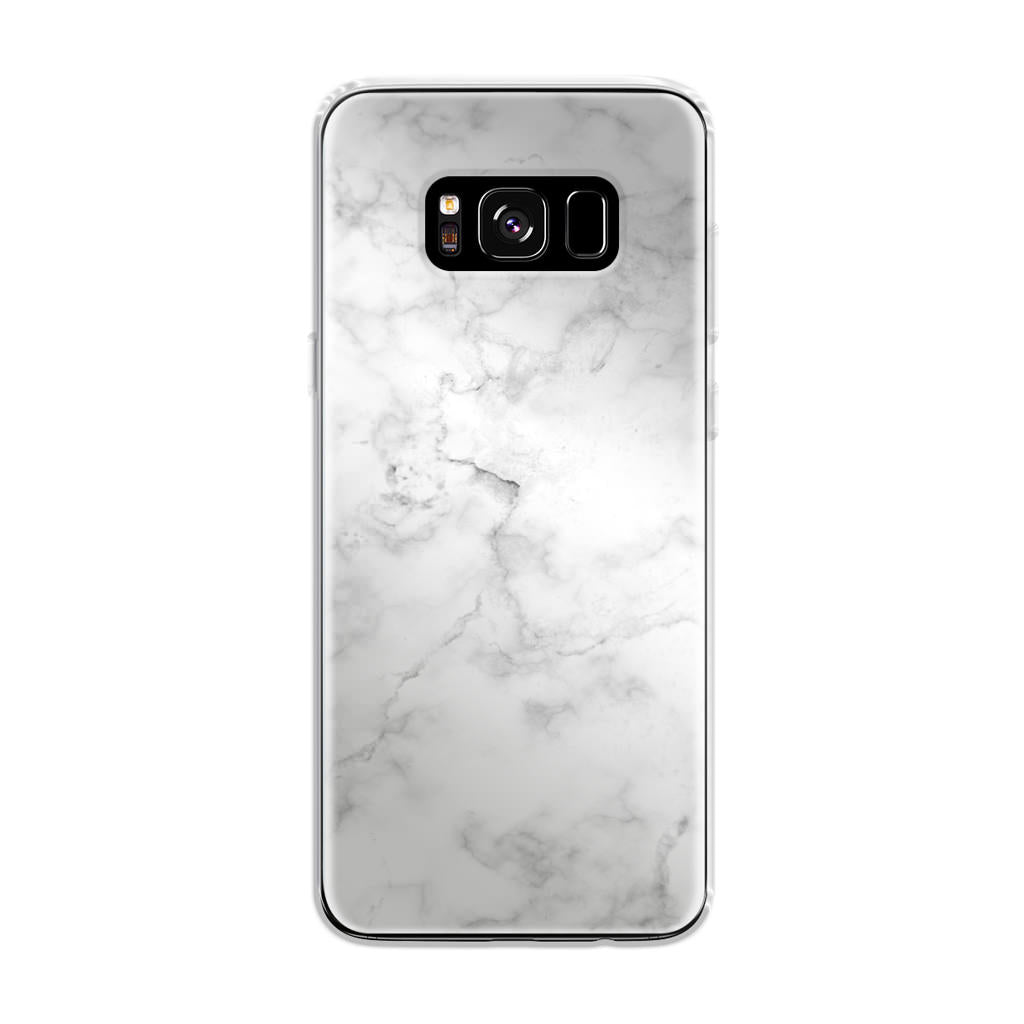 White Marble Galaxy S8 Case