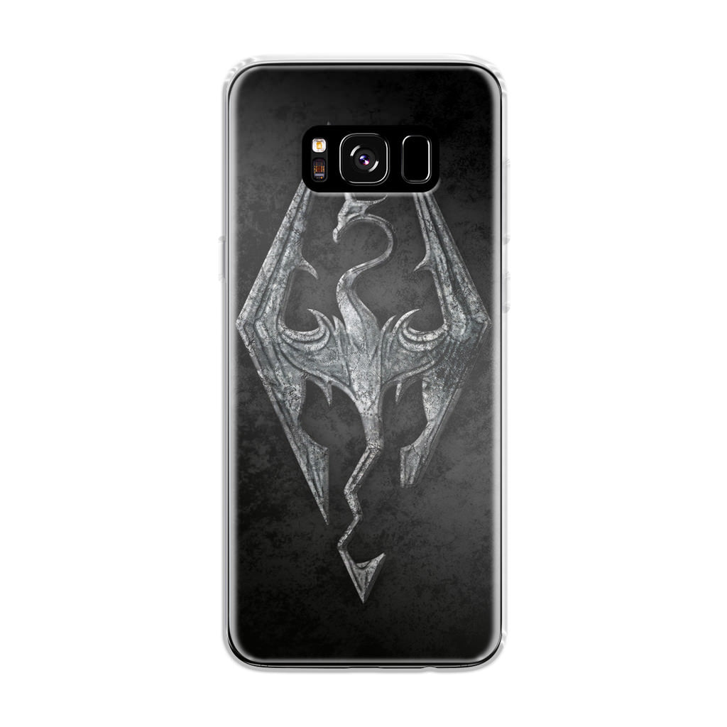 The Elder Scrolls V Skyrim Logo Galaxy S8 Case
