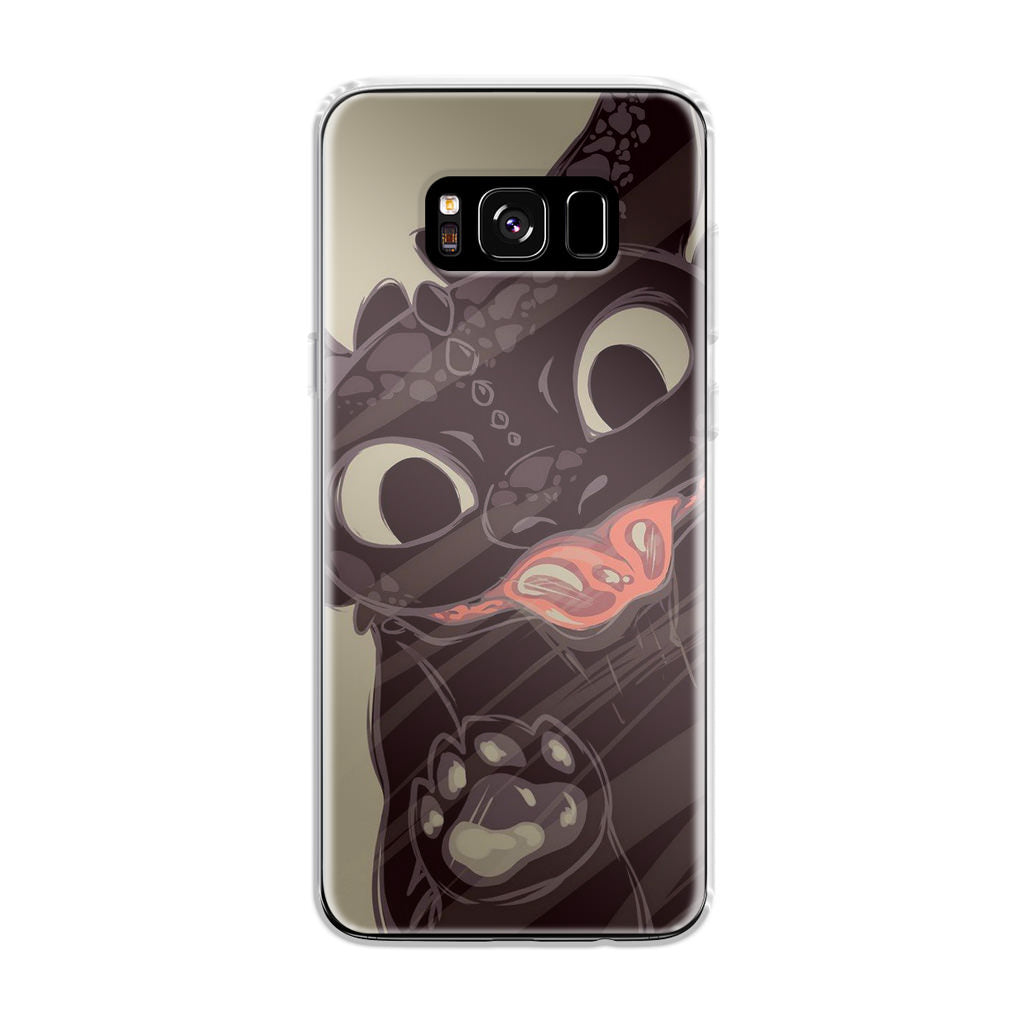 Toothless Dragon Art Galaxy S8 Case