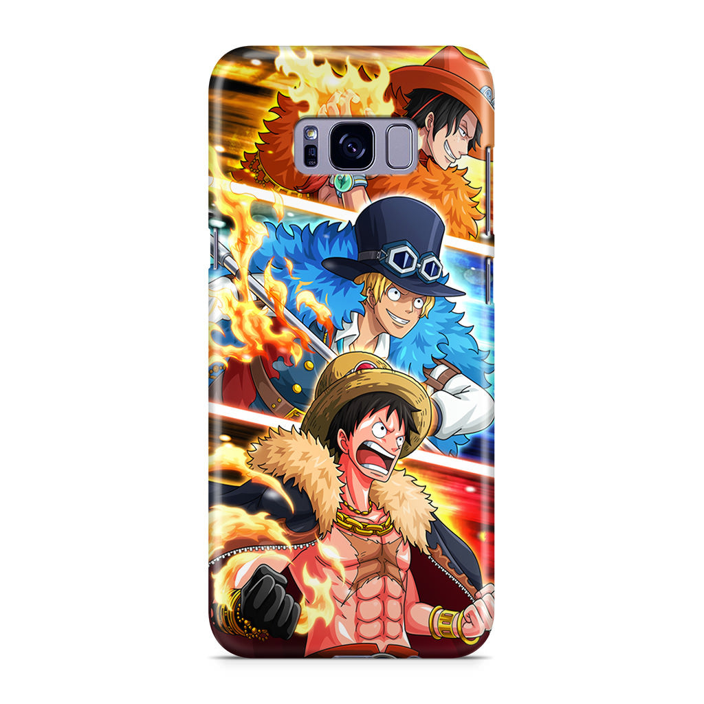 Ace Sabo Luffy Galaxy S8 Case
