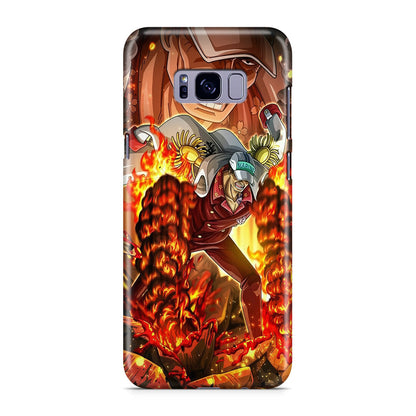 Akainu Exploding Volcano Galaxy S8 Plus Case