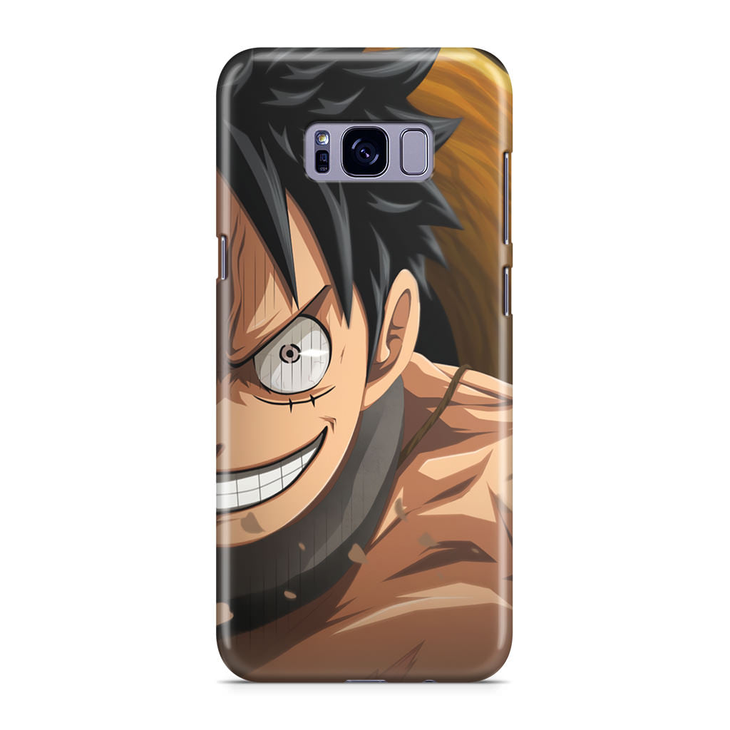 Luffy Half Smile Galaxy S8 Case