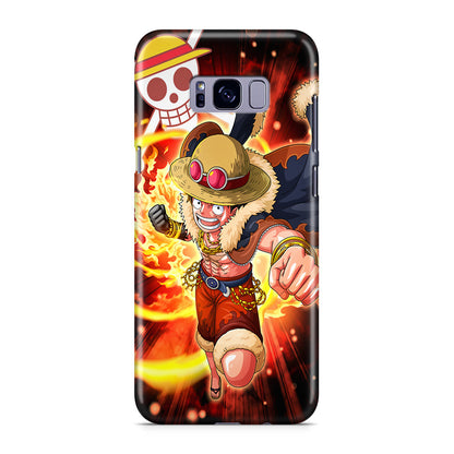 Luffy Red Hawk Punch Galaxy S8 Case