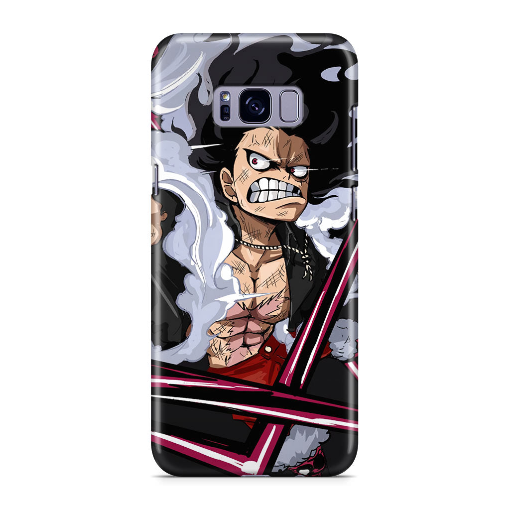 Luffy Snake Man Culverin Art Galaxy S8 Case