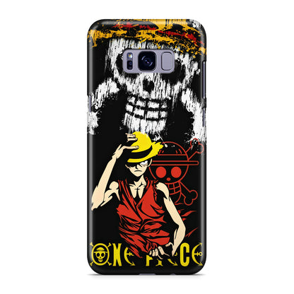 Monkey D Luffy Paint Art Galaxy S8 Case