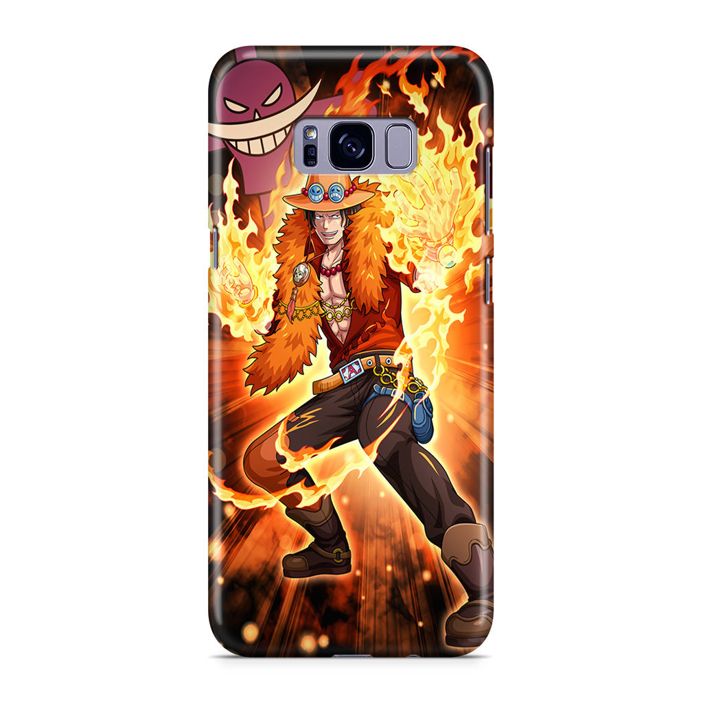 Portgas D Ace Fire Power Galaxy S8 Case