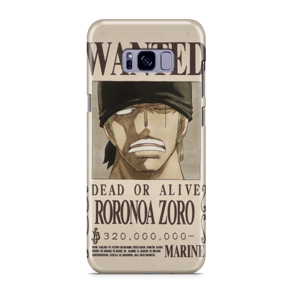 Roronoa Zoro Bounty Galaxy S8 Case