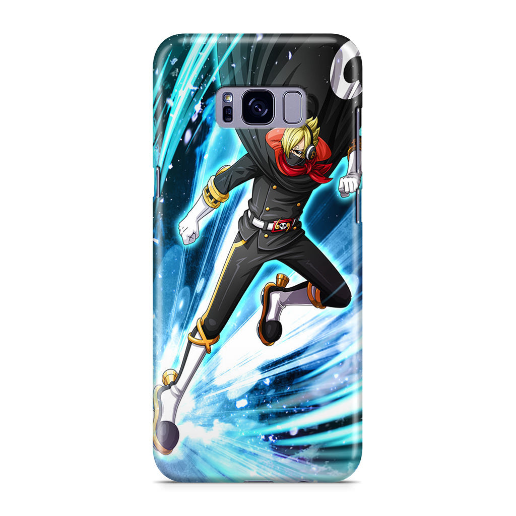 Stealth Black Vinsmoke Sanji Galaxy S8 Case